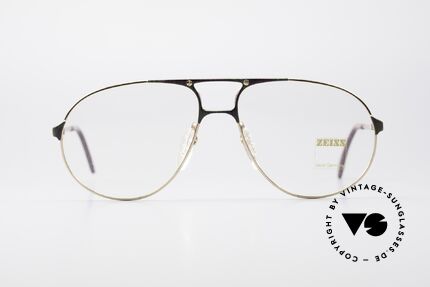 Zeiss 5893 80's Oversized Eyeglasses, well-known 1st class quality and craftsmanship, Made for Men