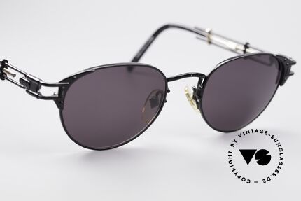 Jean Paul Gaultier 56-4177 Adjustable Temple Length, lenses (100% UV) could be replaced with prescriptions, Made for Men and Women