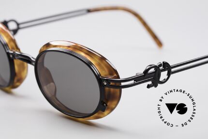 Jean Paul Gaultier 58-5201 Rare 90's Steampunk Shades, often called as "steampunk sunglasses" these days, Made for Men and Women