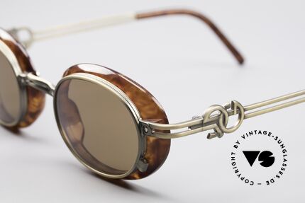Jean Paul Gaultier 58-5201 Rare JPG Steampunk Shades, often called as "steampunk sunglasses" these days, Made for Men and Women