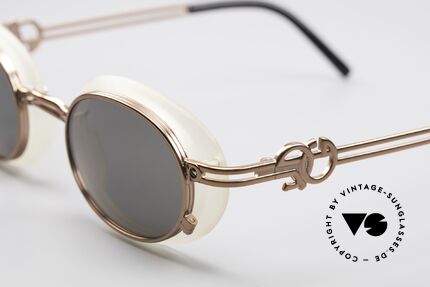 Jean Paul Gaultier 58-5201 Rare Sunglasses Steampunk, often called as "steampunk sunglasses" these days, Made for Men and Women