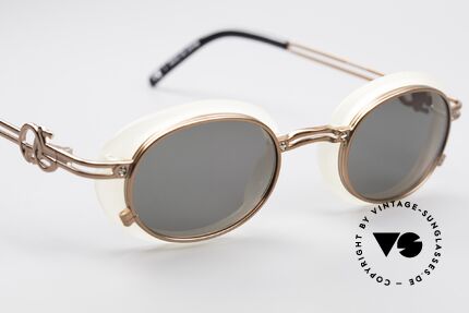 Jean Paul Gaultier 58-5201 Rare Sunglasses Steampunk, never worn (like all our vintage GAULTIER shades), Made for Men and Women