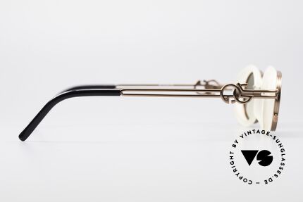Jean Paul Gaultier 58-5201 Rare Sunglasses Steampunk, NO RETRO, but a precious old Original from 1997!, Made for Men and Women