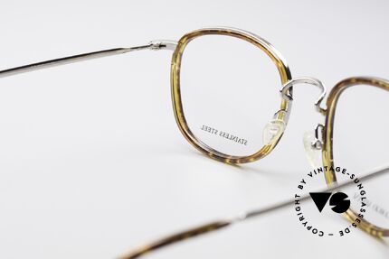 Giorgio Armani 863 Square Panto Eyeglass-Frame, frame can be glazed with optical lenses of any kind, Made for Men