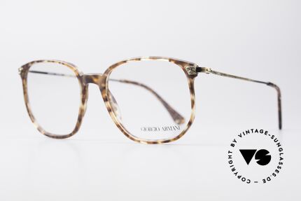 Giorgio Armani 335 True Vintage Eyeglasses, great pattern and temples with costly engravings, Made for Men and Women