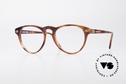 Giorgio Armani 418 Strawberry Shape Eyeglasses, true vintage eyeglass-frame by GIORGIO ARMANI, Made for Men and Women