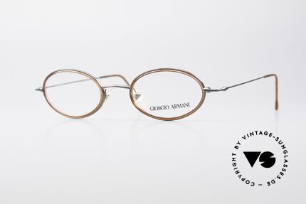 Giorgio Armani 1012 Oval Vintage Unisex Frame, vintage designer eyeglasses by GIORGIO ARMANI, Made for Men and Women