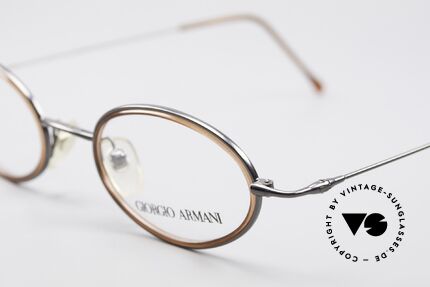 Giorgio Armani 1012 Oval Vintage Unisex Frame, never worn (like all our 1980's designer classics), Made for Men and Women