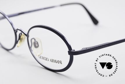 Giorgio Armani 277 90's Oval Vintage Eyeglasses, never worn (like all our 1990's designer classics), Made for Men and Women