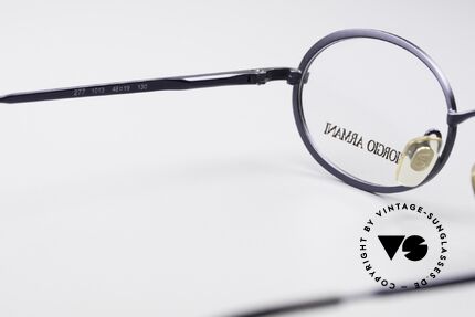 Giorgio Armani 277 90's Oval Vintage Eyeglasses, frame fits optical lenses or sun lenses optionally, Made for Men and Women