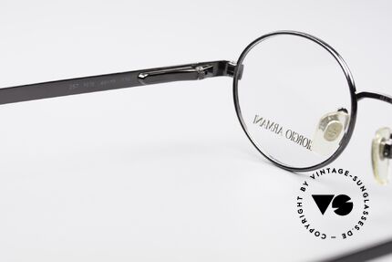 Giorgio Armani 257 90s Oval Vintage Eyeglasses, frame fits optical lenses or sun lenses optionally, Made for Men and Women