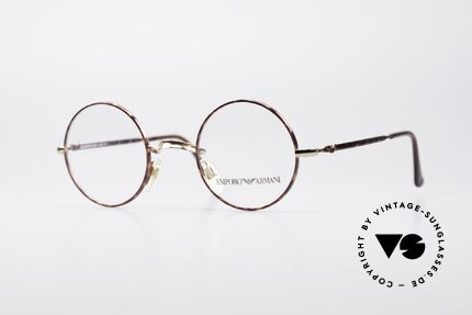 Giorgio Armani EA013 Small Round Vintage Glasses, SMALL ROUND vintage eyeglasses by ARMANI, Made for Men and Women Giorgio Armani EA013 Small Round Vintage Glasses, SMALL ROUND vintage eyeglasses by ARMANI, Made for Men and Women