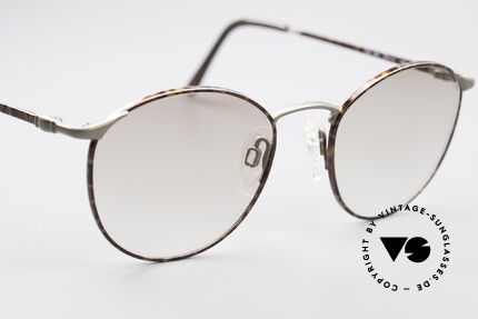 Giorgio Armani 132 Old 90's Panto Sunglasses, 2nd hand, but in mint condition (scratch-free lenses), Made for Men Giorgio Armani 132 Old 90's Panto Sunglasses, 2nd hand, but in mint condition (scratch-free lenses), Made for Men