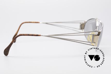 Zollitsch Trapez Geometrical Designer Frame, frame fits lenses of any kind (optical or sun lenses), Made for Men
