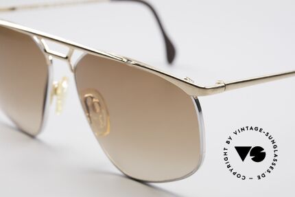 Zollitsch Cadre 9 18kt Gold Plated Sunglasses, interesting alternative to the ordinary 'aviator style', Made for Men