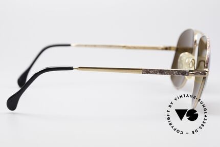 Zollitsch Cadre 8 18k Gold Plated Sunglasses, NO RETRO fashion, but a rare 30 years old ORIGINAL, Made for Men
