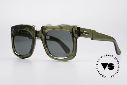 Christian Dior 1202 Monsieur 70's Optyl Shades, rarity with typical greenish 70's coloration in size 54/24, Made for Men