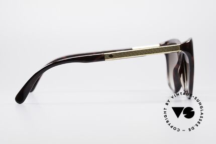 Dunhill 6006 Old 80's Sunglasses Gentlemen, very elegant frame coloring in tortoise-bordeaux, Made for Men