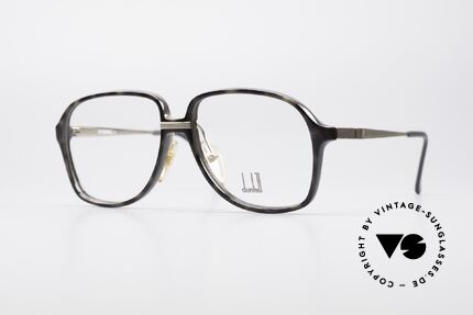 Dunhill 6053 80's Vintage Glasses Men, vintage Dunhill designer eyeglass-frame from 1987, Made for Men