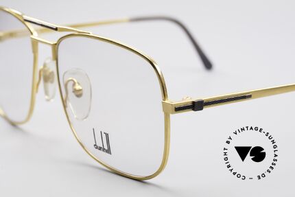Dunhill 6038 Gold-Plated Titanium Frame, (today, designer frames are made for less than 5 USD), Made for Men