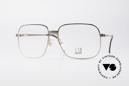 Dunhill 6090 Gold Plated 90's Eyeglasses, noble DUNHILL vintage 90's eyeglasses for gentlemen, Made for Men