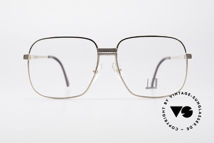Dunhill 6090 Gold Plated 90's Eyeglasses, masterpiece of style, quality, functionality and design, Made for Men