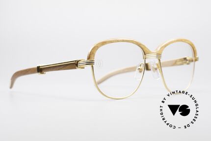 Cartier Malmaison Bubinga Precious Wood Frame, noble rarity in perfect unworn condition; pure luxury, Made for Men and Women