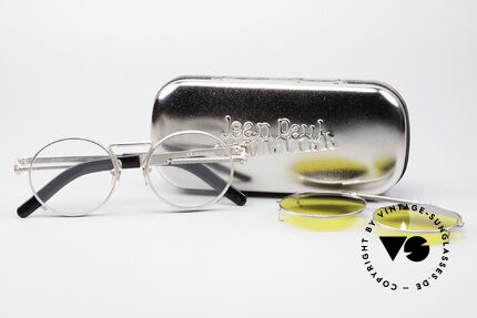 Jean Paul Gaultier 56-8171 Steampunk Glasses with Clip, Size: medium, Made for Men and Women