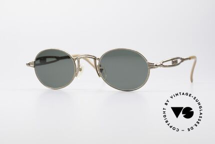 Jean Paul Gaultier 56-7108 Oval Designer Sunglasses, timeless Jean Paul GAULTIER vintage sunglasses, Made for Men and Women