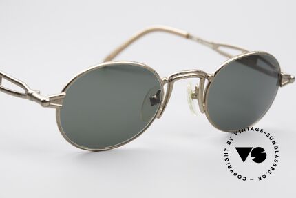 Jean Paul Gaultier 56-7108 Oval Designer Sunglasses, NO retro fashion, but an authentic 90's ORIGINAL, Made for Men and Women