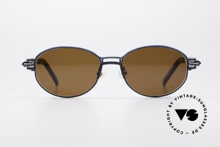 Jean Paul Gaultier 56-5108 Rare Steampunk Sunglasses, interesting vintage frame with many fancy details, Made for Men and Women