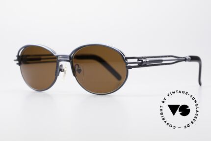 Jean Paul Gaultier 56-5108 Rare Steampunk Sunglasses, incredible TOP craftsmanship (You must feel this!), Made for Men and Women