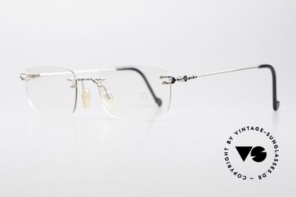 Aigner EA360 Rimless Vintage Eyeglasses, top-notch quality and very pleasant to wear; lightweight, Made for Men