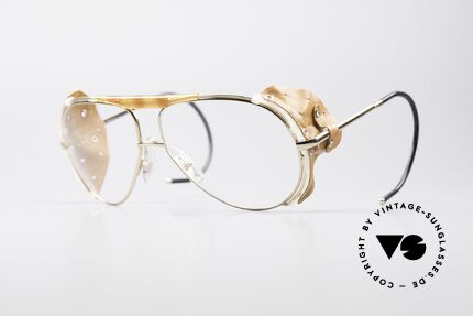 Cebe 2000 Ral­lye Sports Shades, leather covered side shields are also removable; + case, Made for Men