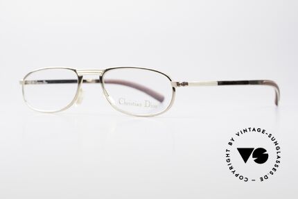 Christian Dior 2727 Designer Reading Eyeglasses, made approx. 1988 in Austria; high-end quality, Made for Men