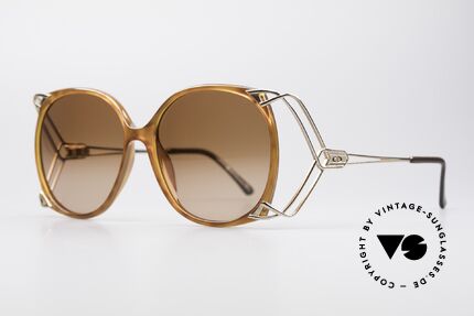 Christian Dior 2616 80's Ladies Sunglasses XXL, pure designer sunglasses - just CHIC and FANCY!, Made for Women