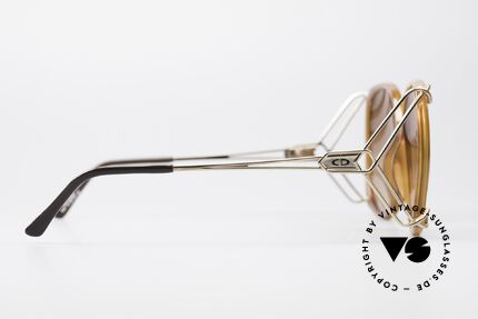 Christian Dior 2616 80's Ladies Sunglasses XXL, NO retro fashion; a unique original - true vintage!, Made for Women