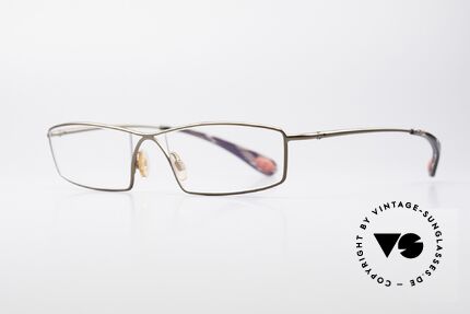 Bugatti 201 Odotype Men's Designer Frame, ergonomic metal frame with spring hinges, Made for Men