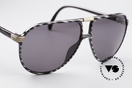 Christian Dior 2300 80's Monsieur Sunglasses, dark-gray tinted sun lenses (100% UV protection), Made for Men