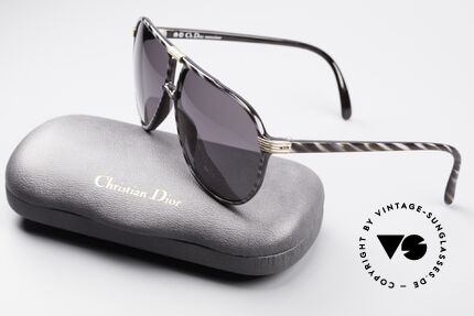 Christian Dior 2300 80's Monsieur Sunglasses, frame in size 60/11 with noble 'horn/black' coloring, Made for Men