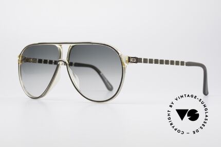 Christian Dior 2469 80's Monsieur Sunglasses, highest comfort thanks to flexible -Flexidée- temples, Made for Men