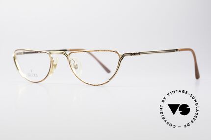 Gucci 2203 Vintage Reading Glasses 80's, classic Gucci design with noble frame coloring, Made for Men and Women