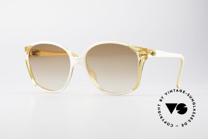 Christian Dior 2286 80's Ladies Sunglasses, feminine vintage Chr. Dior sunglasses from 1984, Made for Women