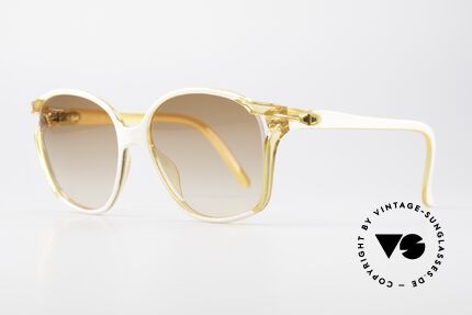 Christian Dior 2286 80's Ladies Sunglasses, oversized frame and huge brown-gradient lenses, Made for Women