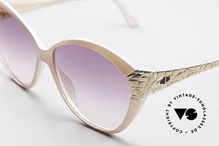 Christian Dior 2319 Pink Ladies Designer Shades, frame front looks 'pink frosted' (fancy & chic), Made for Women