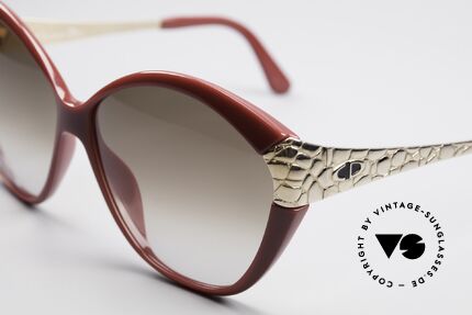 Christian Dior 2319 Ladies Designer Sunglasses, frame front looks bordeaux-red (fancy & chic), Made for Women