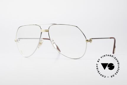 Cartier Vendome LC - L Platinum Finish Frame Luxury Details