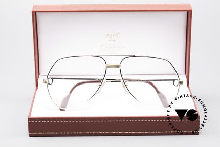 Cartier Vendome LC - L Platinum Finish Frame Luxury, unworn rarity with orig. packing; hard to find these days, Made for Men
