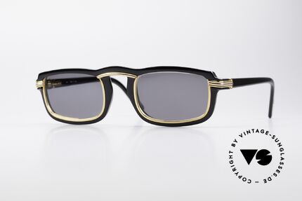 Cartier Vertigo 90's Luxury Sunglasses, ultra rare CARTIER vintage sunglasses in L size 54°25, Made for Men