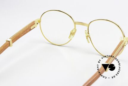Cartier Bagatelle Bubinga Precious Wood Frame, incl. full orig. Cartier packing (true collector's item), Made for Men and Women